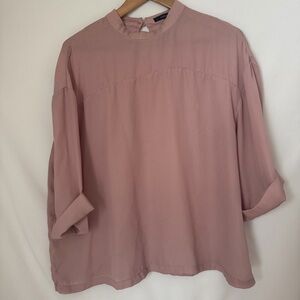 SHEIN Dusty Rose Blouse